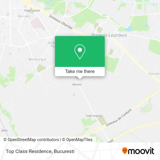 Top Class Residence map
