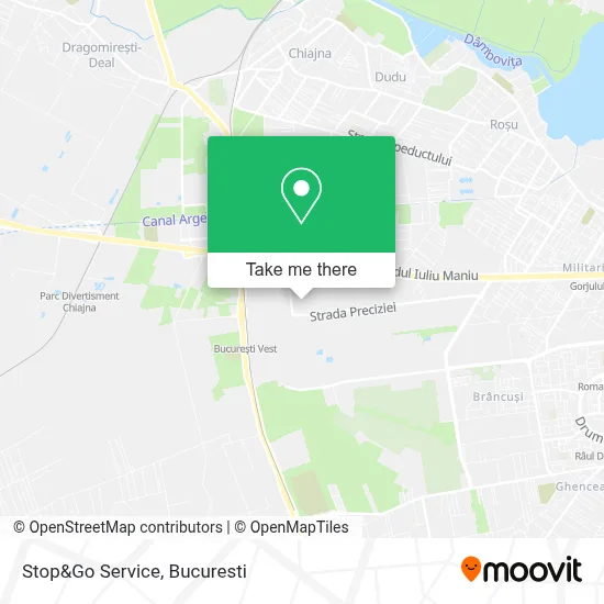 Stop&Go Service map