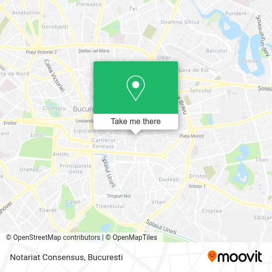 Notariat Consensus map