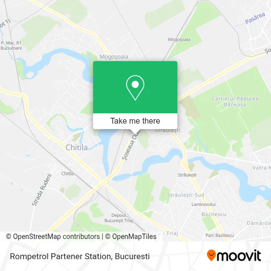 Rompetrol Partener Station map