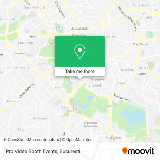 Pro Video Booth Events map