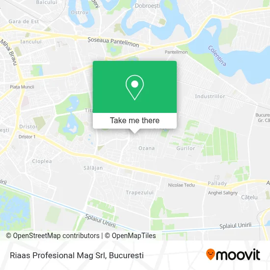 Riaas Profesional Mag Srl map