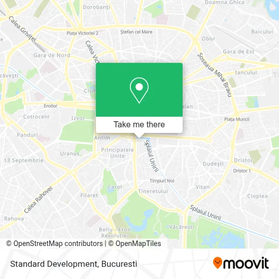 Standard Development map