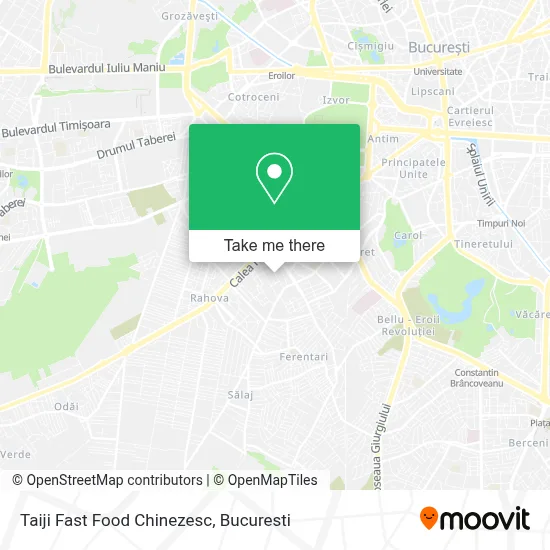 Taiji Fast Food Chinezesc map
