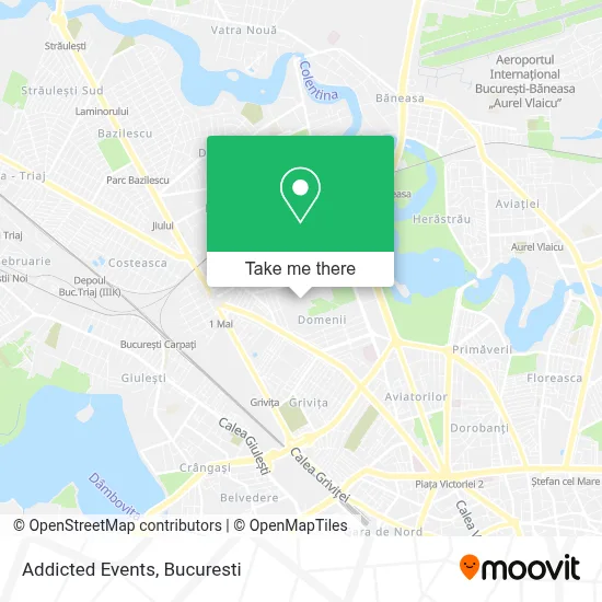 Addicted Events map