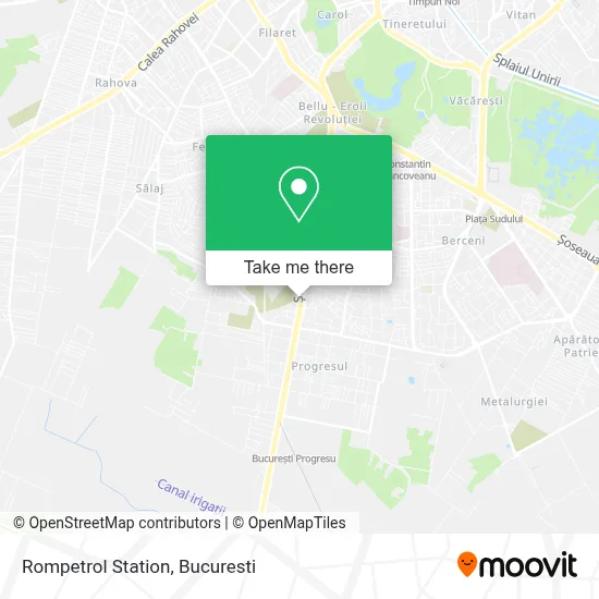 Rompetrol Station map