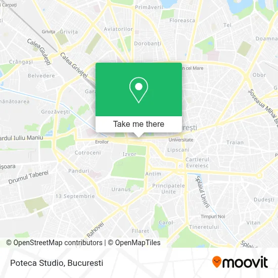 Poteca Studio map