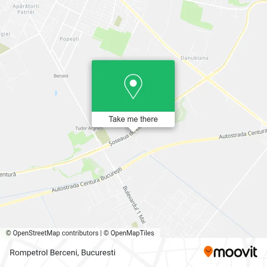 Rompetrol Berceni map