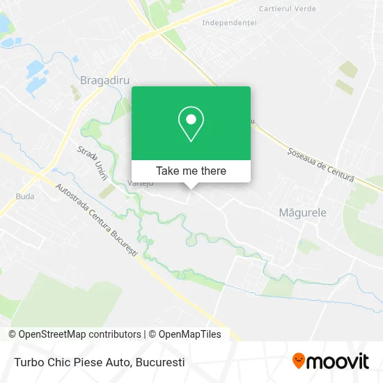 Turbo Chic Piese Auto map