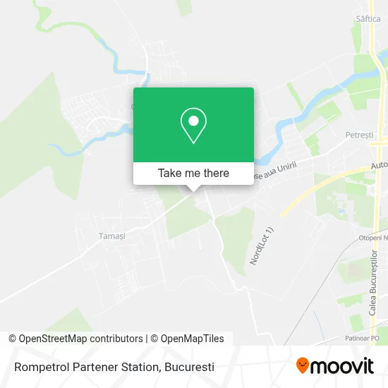 Rompetrol Partener Station map