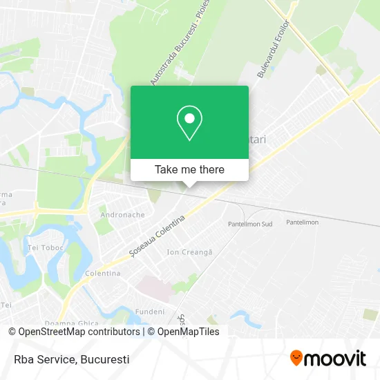 Rba Service map