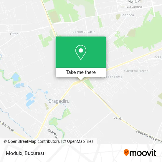 Modulx map