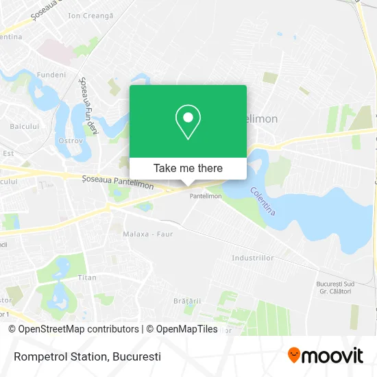 Rompetrol Station map