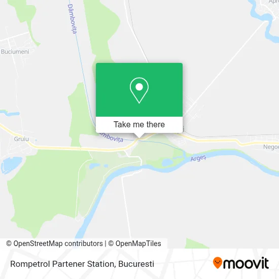 Rompetrol Partener Station map