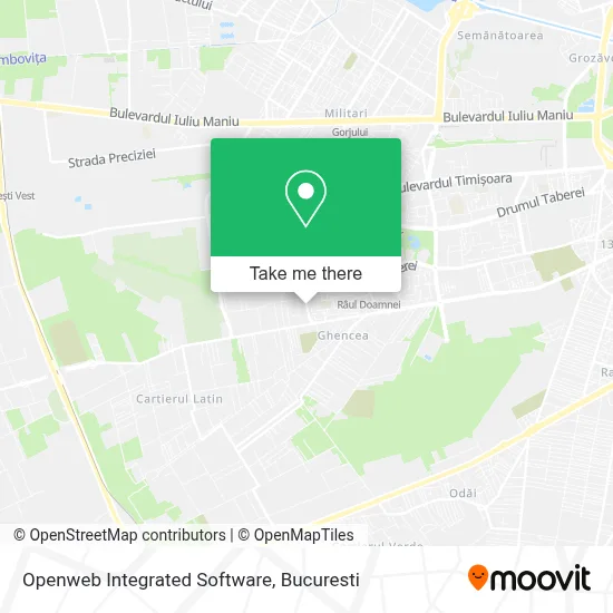 Openweb Integrated Software map