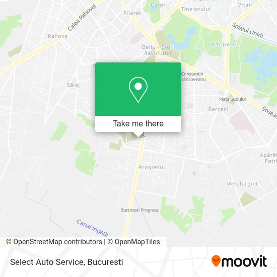 Select Auto Service map