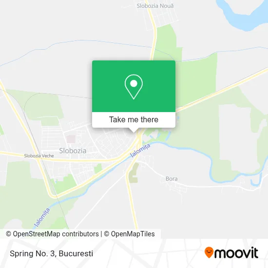 Spring No. 3 map