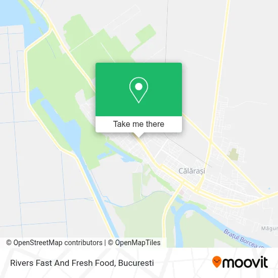 Rivers Fast And Fresh Food map