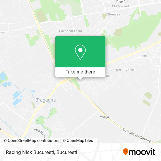 Racing Nick Bucuresti map