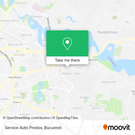 Service Auto Predos map