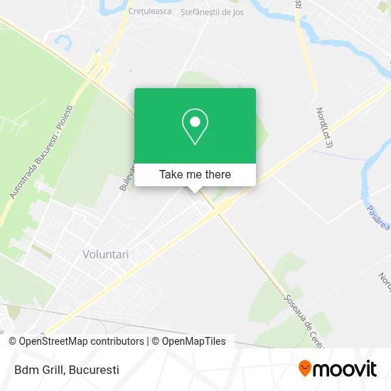 Bdm Grill map