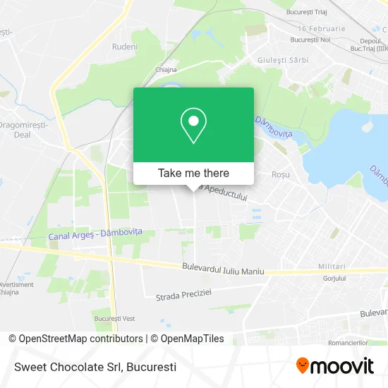Sweet Chocolate Srl map