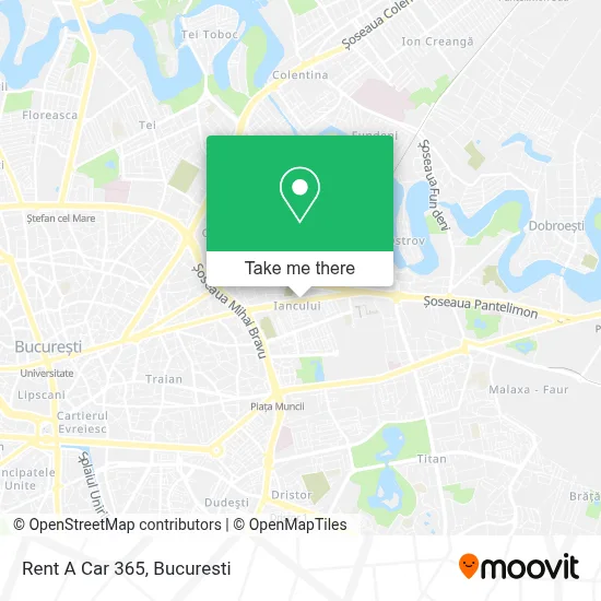 Rent A Car 365 map