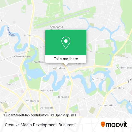 Creative Media Development map