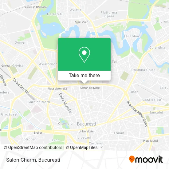 Salon Charm map