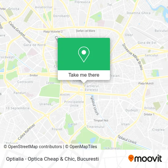 Optialia -  Optica Cheap & Chic map