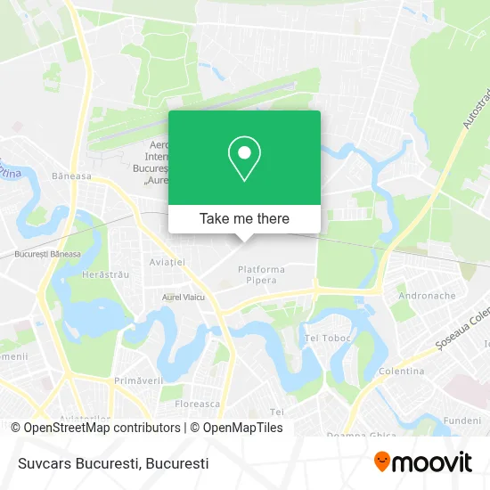 Suvcars Bucuresti map
