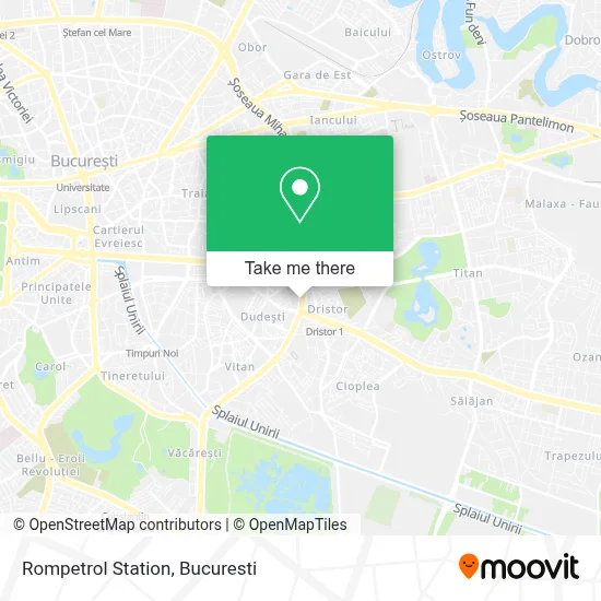 Rompetrol Station map