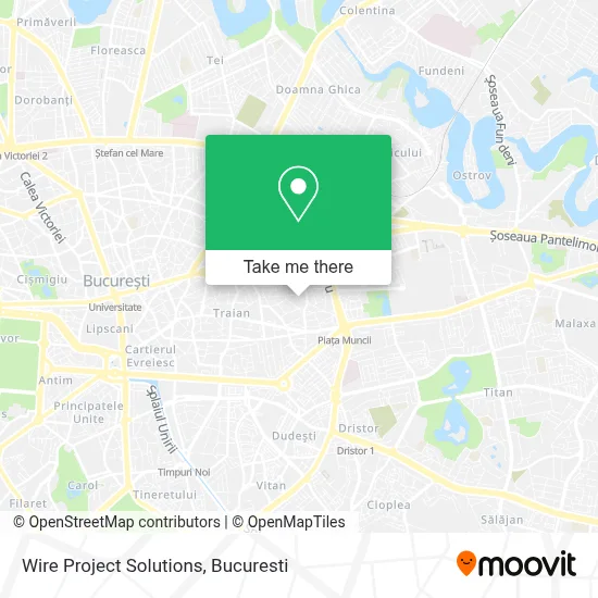 Wire Project Solutions map