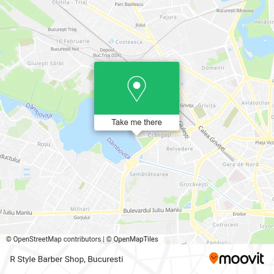 R Style Barber Shop map