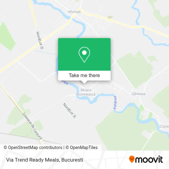 Via Trend Ready Meals map