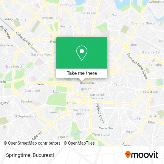 Springtime map