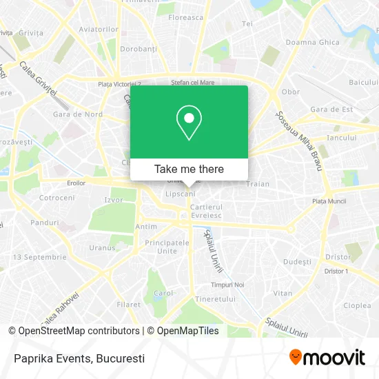 Paprika Events map