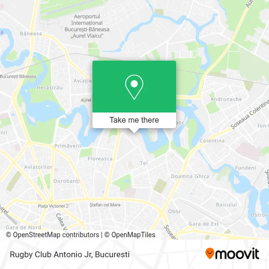 Rugby Club Antonio Jr map