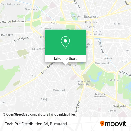 Tech Pro Distribution Srl map