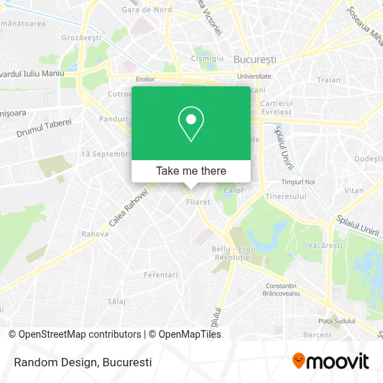 Random Design map
