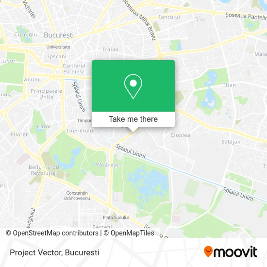 Project Vector map