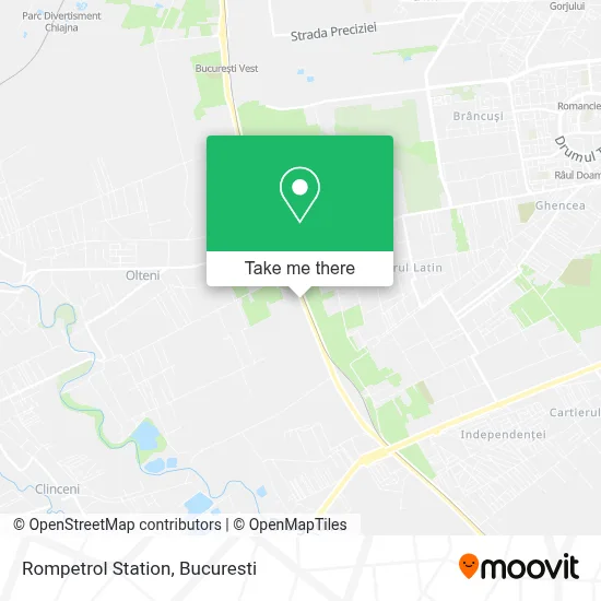 Rompetrol Station map