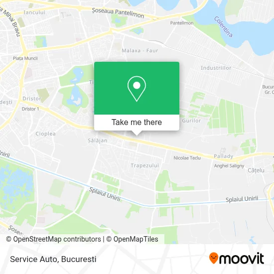 Service Auto map