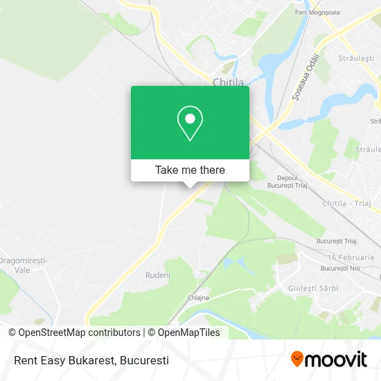 Rent Easy Bukarest map