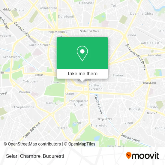 Selari Chambre map