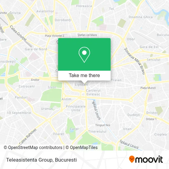 Teleasistenta Group map