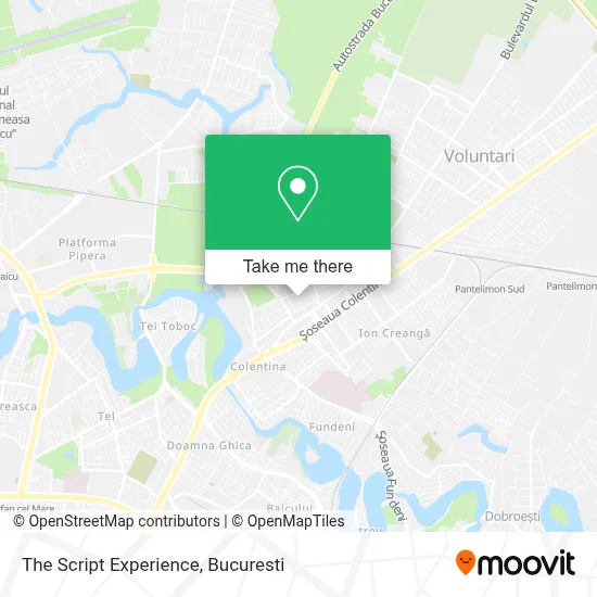 The Script Experience map