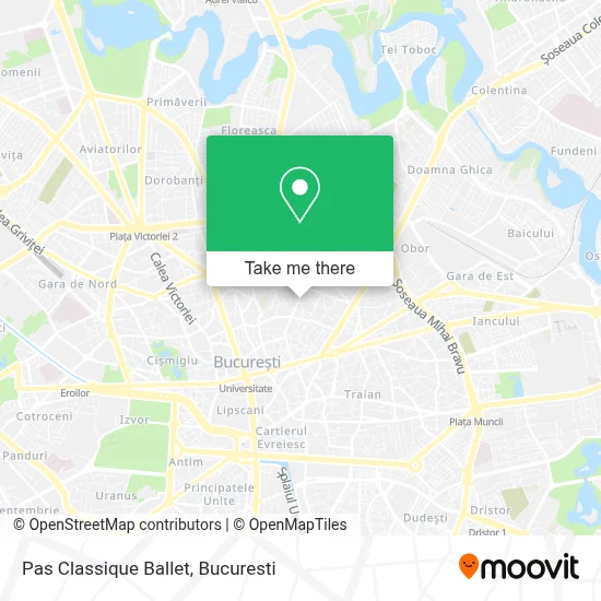 Pas Classique Ballet map