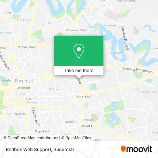 Redbox Web Support map