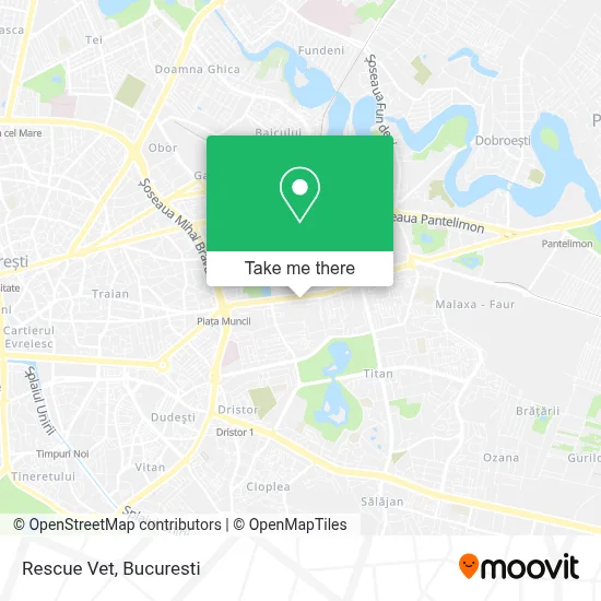 Rescue Vet map
